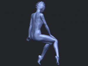 naked girl e01 Modelo de Impressão 3D