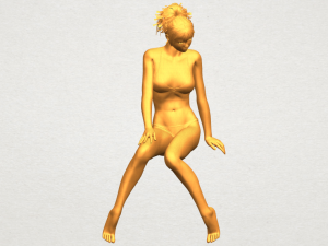 naked girl e02 3D Print Models