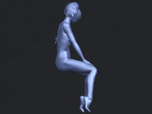 naked girl e02 3D Print Model
