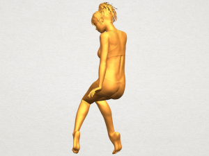 naked girl e03 3D-printmodel