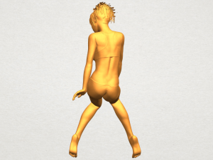 naked girl e03 3D-printmodel