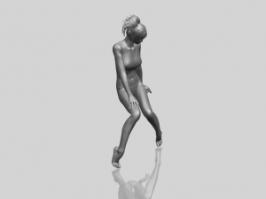 naked girl e03 3D-printmodel