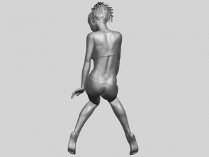 naked girl e03 3D-printmodel