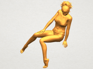 naked girl e04 3D Print Model