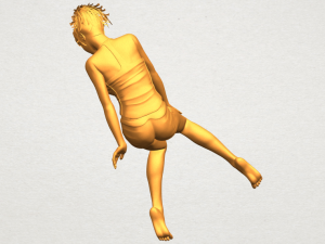naked girl e04 Modèles 3D en vedette