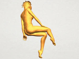 naked girl e04 3D Print Model