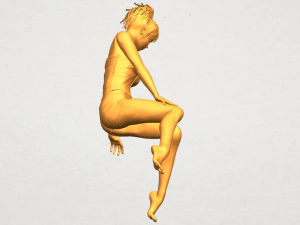 naked girl e04 3D Print Model