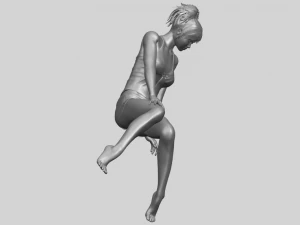 naked girl e04 3D Print Model