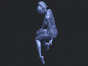 naked girl e04 3D Print Model