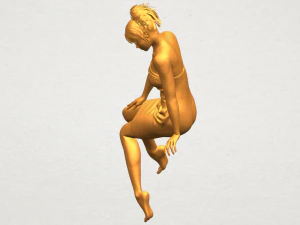 naked girl e07 3D Print Model