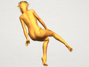 naked girl e07 3D-Druckmodell