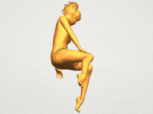 naked girl e07 3D-Druckmodell