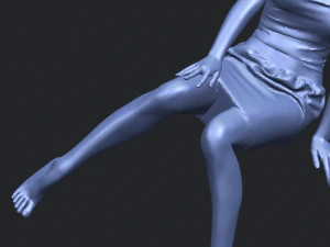 naked girl e07 3D Print Model