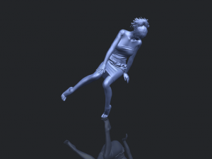 naked girl e07 3D-Druckmodell