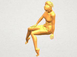 naked girl e05 3D Print Model