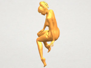naked girl e05 3D Print Model