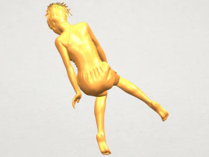 naked girl e05 3D Print Model