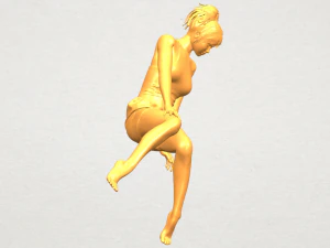 naked girl e05 3D Print Model