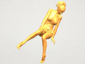 naked girl e05 3D Print Model