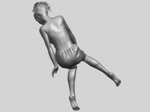 naked girl e05 Model Cetak 3D