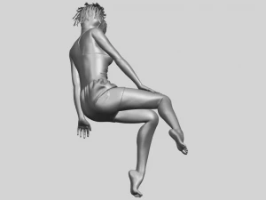 naked girl e05 3D Print Model