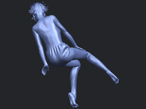 naked girl e05 Model Cetak 3D
