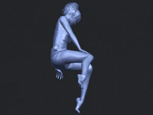naked girl e05 3D Print Model