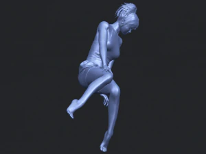 naked girl e05 3D Print Model