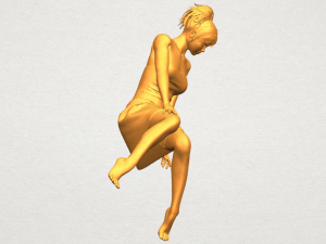naked girl e06 3D Print Models
