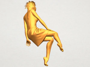 naked girl e06 3D Print Model