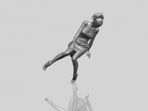 naked girl e06 3D-Druckmodell