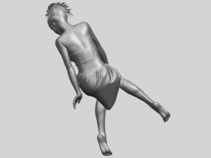 naked girl e06 3D Print Model