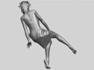 naked girl e06 3D Print Model