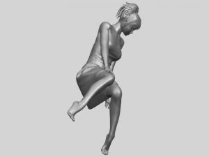 naked girl e06 3D Print Model
