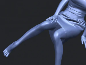 naked girl e06 3D Print Model