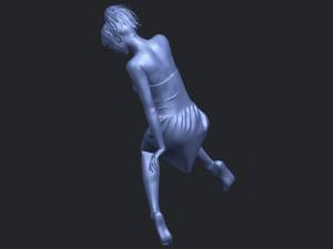 naked girl e06 3D-Druckmodell