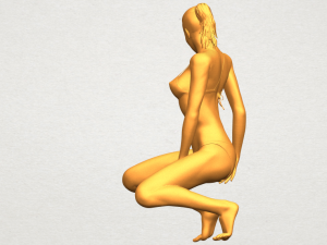 naked girl d04 3D Принт Модель