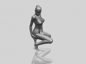 naked girl d04 3D Принт Модель