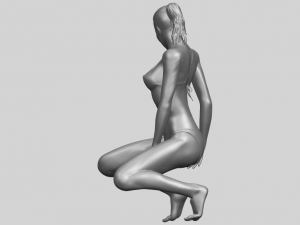 naked girl d04 3D Принт Модель