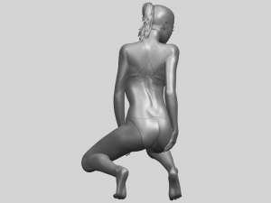 naked girl d04 3D Принт Модель