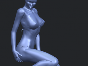 naked girl d04 3D Принт Модель