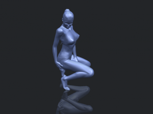 naked girl d04 3D Принт Модель