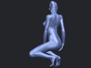 naked girl d04 3D Принт Модель