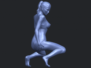naked girl d04 3D Принт Модель