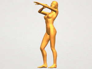 chica desnuda d05 Modelo de impresión 3D