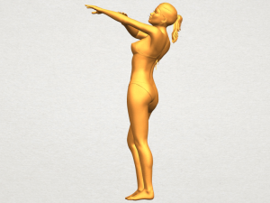 naked girl d05 Model Cetak 3D