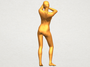 naked girl d05 Model Cetak 3D