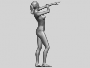 naked girl d05 Model Cetak 3D