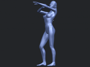 naked girl d05 Model Cetak 3D