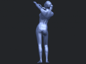 naked girl d05 Model Cetak 3D